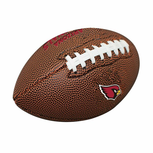 Logo Brands Arizona Cardinals Mini Size Composite Football 601-93MC-1